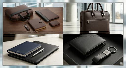 Illustration of corporate gift items